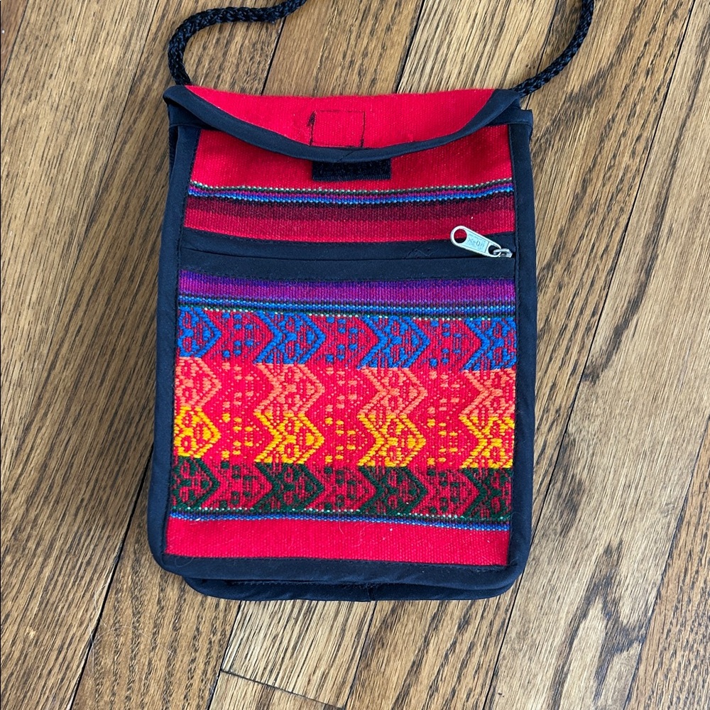 Colorful Patterned Crossbody Bag